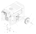 Page D Diagram and Parts List for 030211-0  Briggs and Stratton Generator